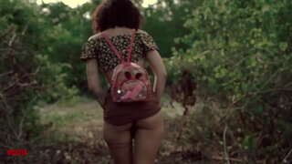 Eachtraíochta Anal gnéas ar an Trá Thréigthe