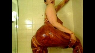 Шоколадное шоу менен амберкути