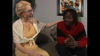 Cho blan blond ki gen matirite Dalny pran Byrons bbc nan manman bourik l&#039;.