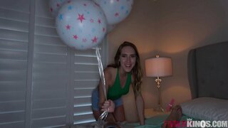 Step-Sis Ematen Pussy Estu behar Anaia B-Eguna