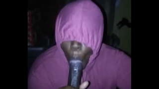 Ébène bbw sperme sperme hors de la bbc ami